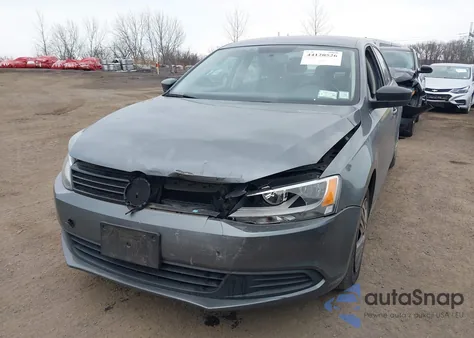 2014 Volkswagen Jetta 2.0L S z USA, uszkodzony, nr VIN 3VW2K7AJ6EM221056